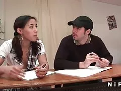 Ana ata porn baba kuryer cinsi yanında tualet